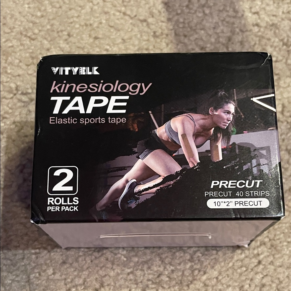 Vityelk Kinesiology Tape - Black